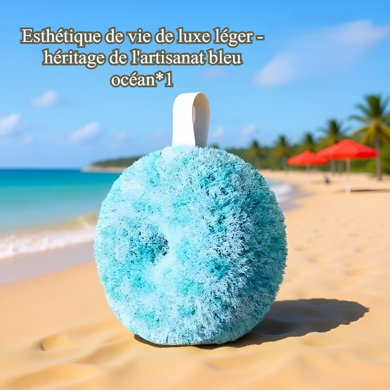 Brosse de nettoyage antibactérienne pour évier de salle de bain