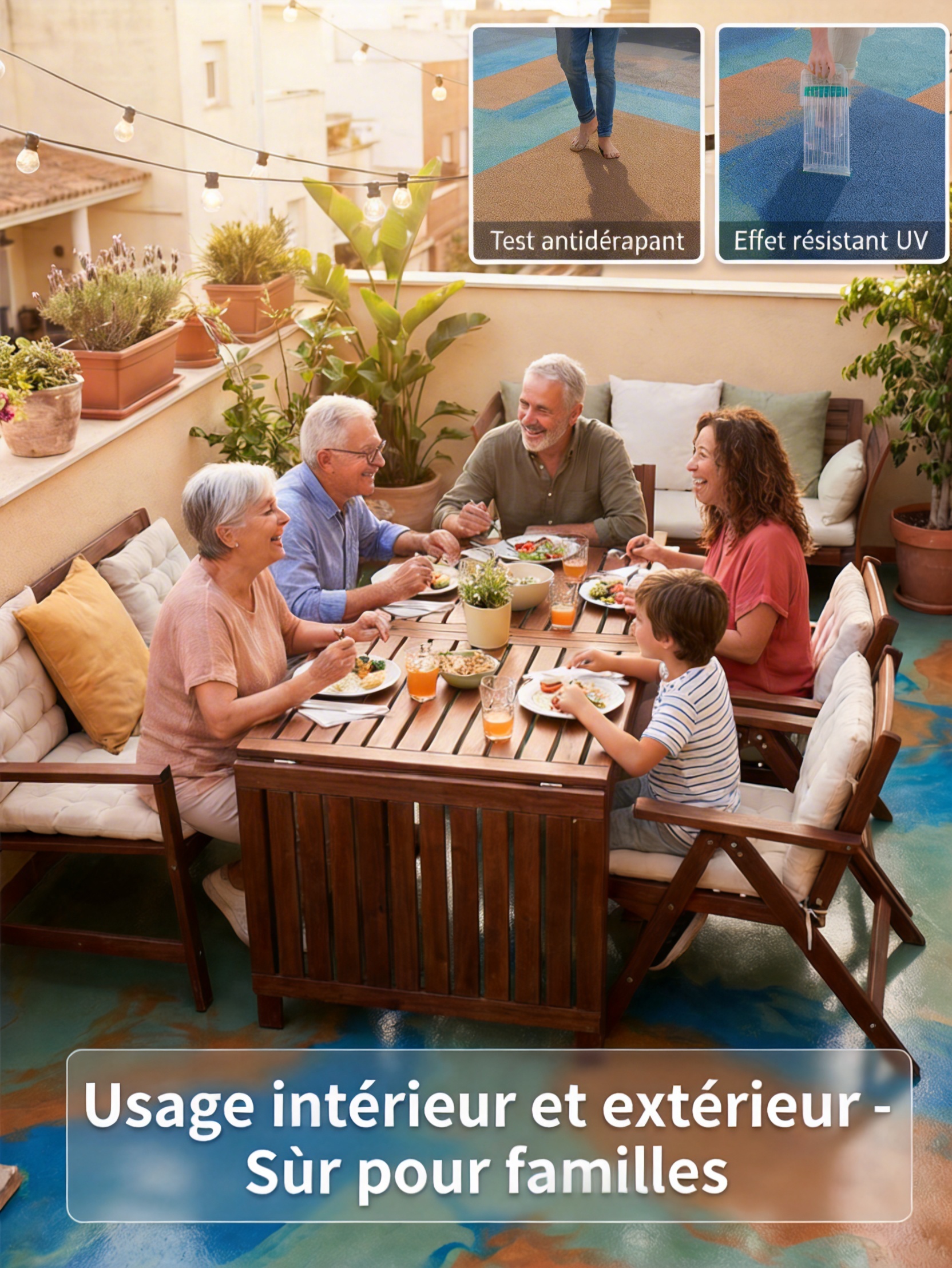 ✨ Revêtement de Sol Effet Marbre Professionnel | Séchage Ultra Rapide en 2 Heures | 10 Ans de Brillance Garantie🛠️ Application DIY Facile |  Formule Aqueuse Sans Odeur✨