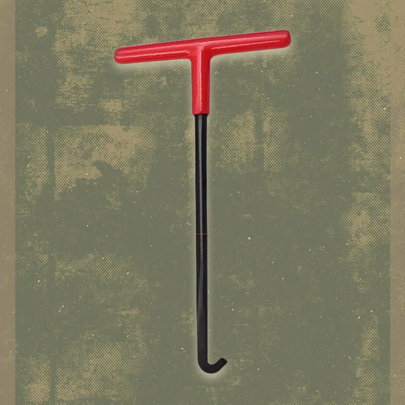 Crochet à ressort pour échappement de moto