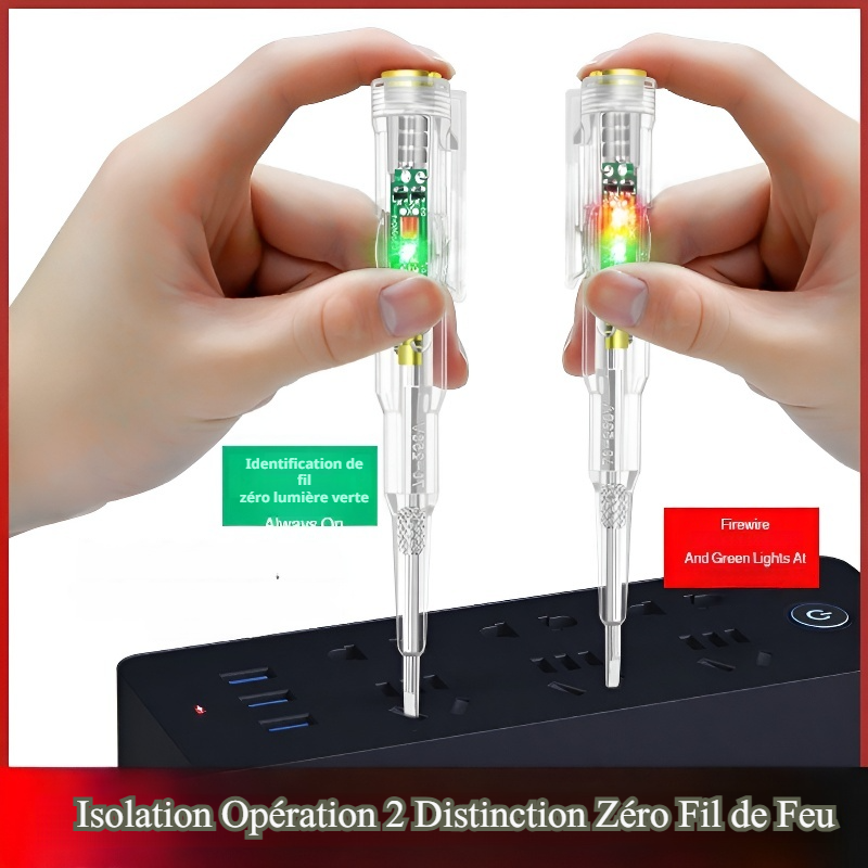 Détecteur de tension intelligent stylo testeur électrique