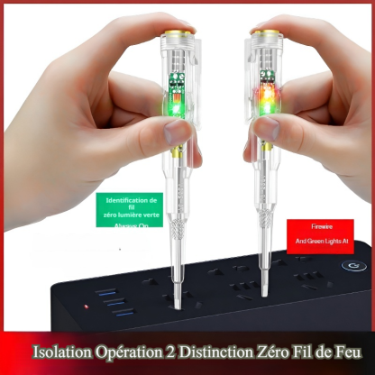 Détecteur de tension intelligent stylo testeur électrique