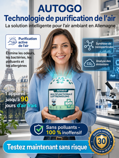 ✅Boîtier Purificateur Anti-Moisissure [Innovation ADEME et Allemagne] | Élimine Spores et Odeurs en 24h⚡ | Zéro Branchement Électrique | Couvre jusqu’à 70m²🏠 | Sans Agents Chimiques Irritants🌿