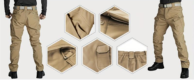 Men's Fleece Lined Winter Waterproof Work Pants with Pockets, Tactical Lightweight Ripstop for Outdoor Hiking, Hunting, and Lightweight Sportswear pantaloons Women's High Waisted Joggers