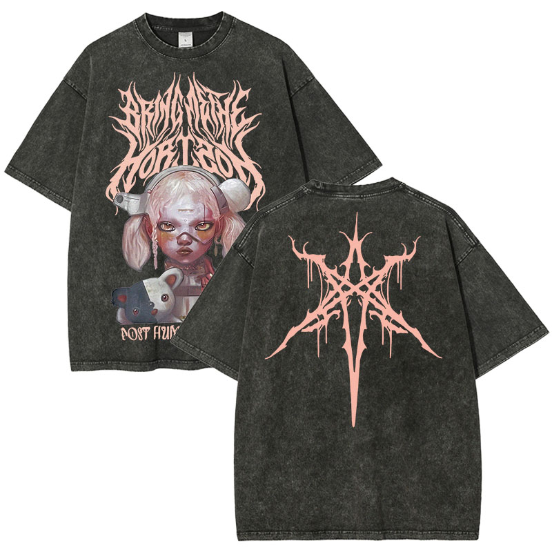 Bring Me The Horizo​​n Short-Sleeved Washed T-Shirt