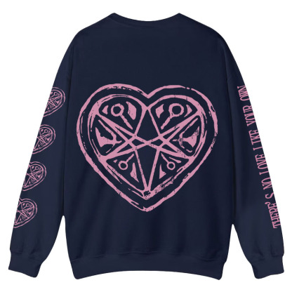 "Bring Me The Horizo" Print Casual Crewneck Sweatshirt