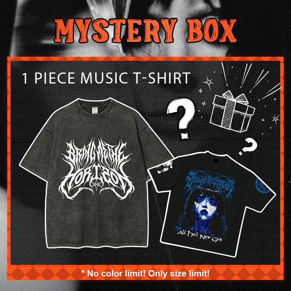 Mysterious Blind Box? 1 Random Music T-Shirt -[Non-Returnable And Non-Exchangeable Once Sold]