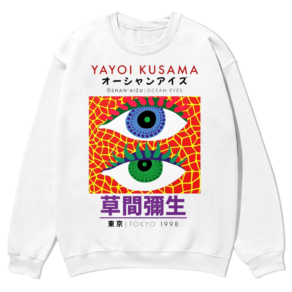 Eyes Crew Neck Sweatshirt
