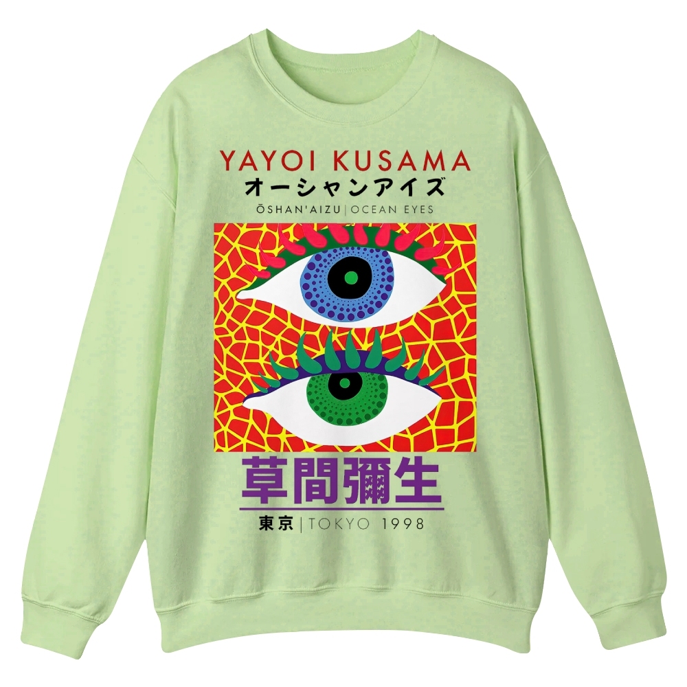 Eyes Crew Neck Sweatshirt