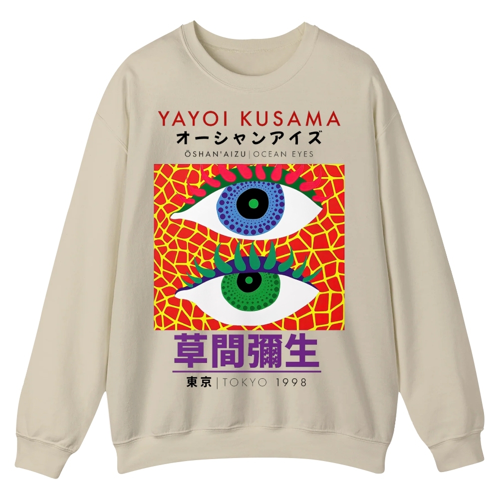 Eyes Crew Neck Sweatshirt