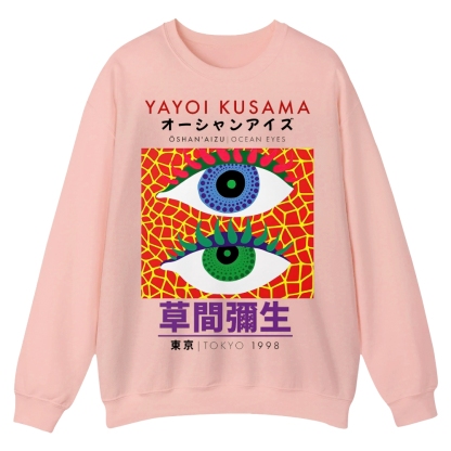 Eyes Crew Neck Sweatshirt