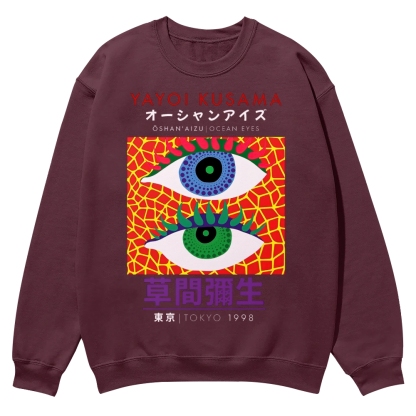 Eyes Crew Neck Sweatshirt