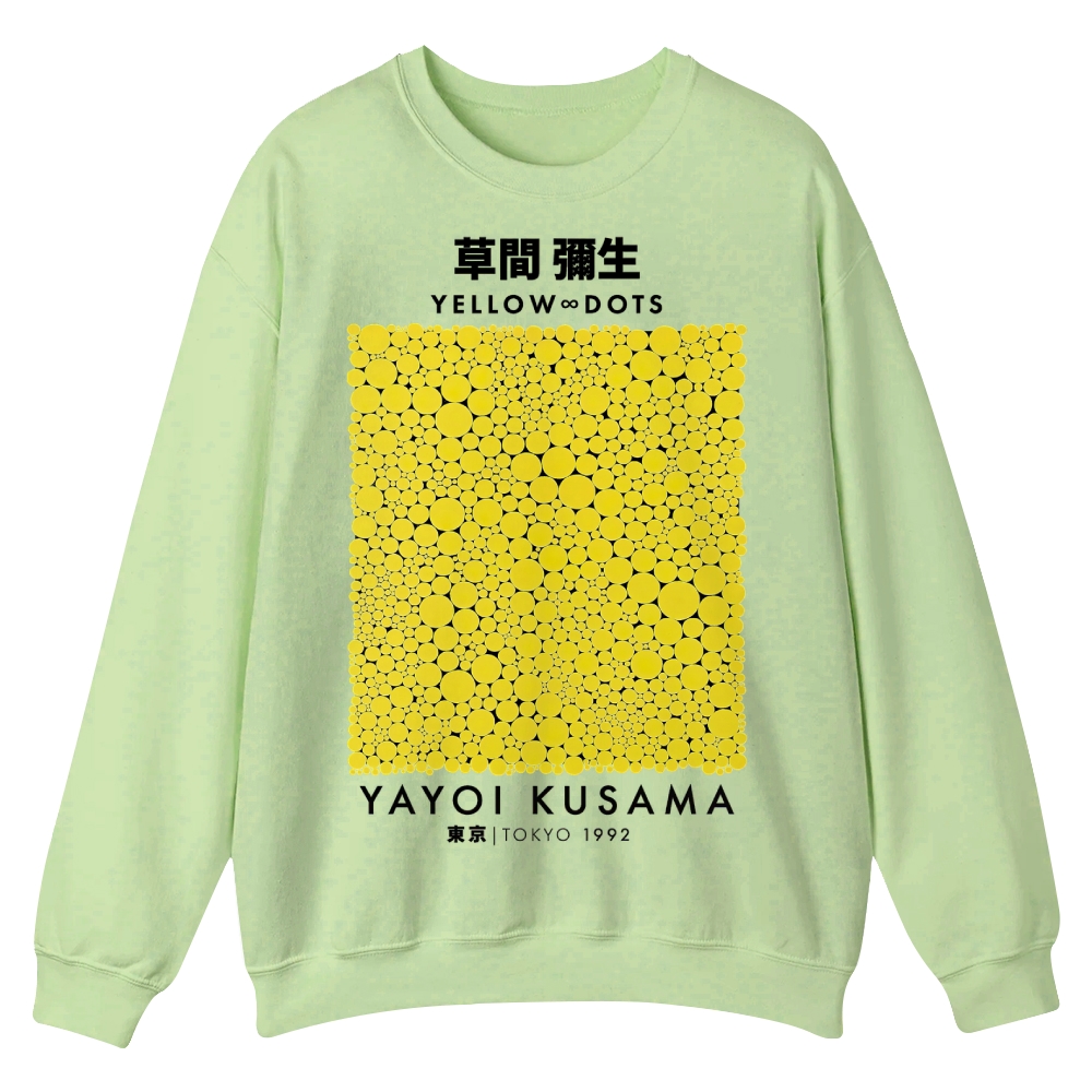 Infinity Dots Crew Neck Sweatshirt