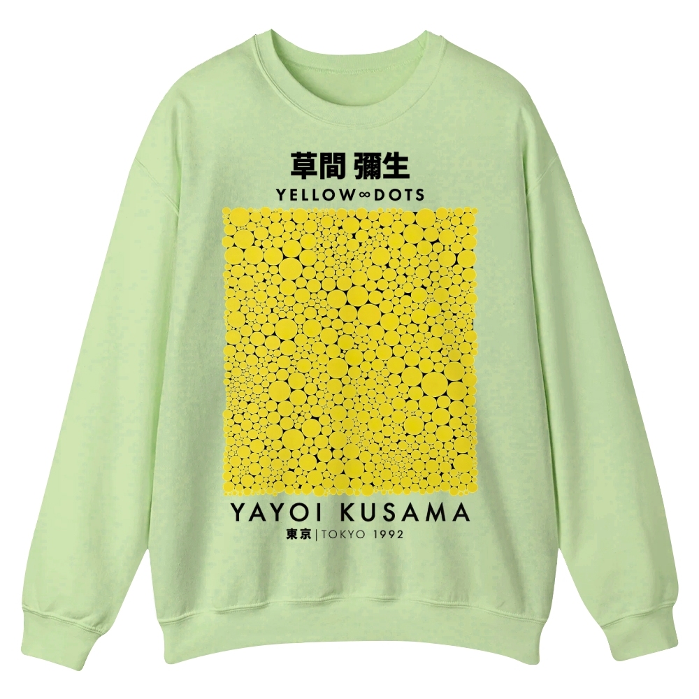 Infinity Dots Crew Neck Sweatshirt