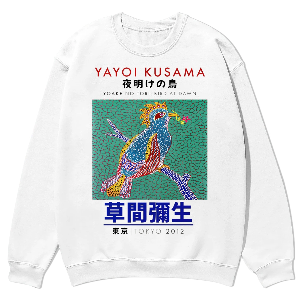 Blue Bird Crew Neck Sweatshirt