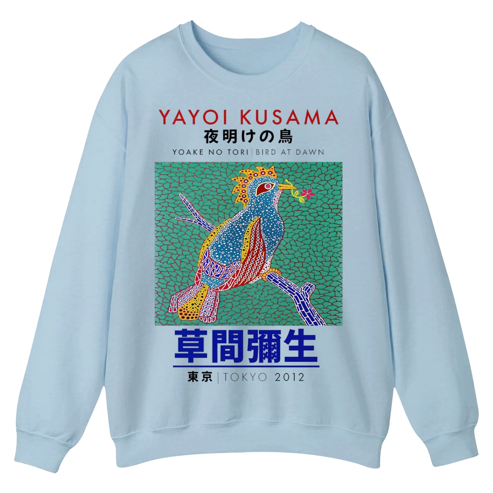 Blue Bird Crew Neck Sweatshirt