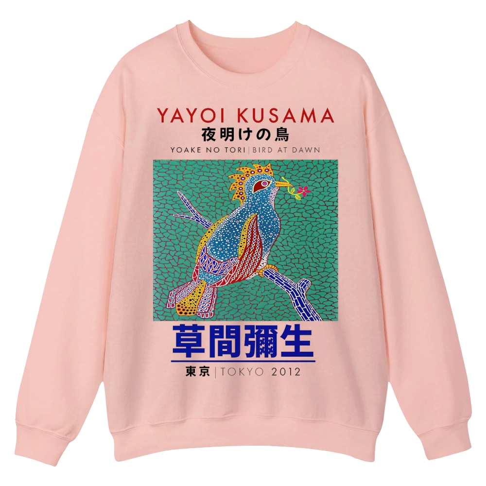 Blue Bird Crew Neck Sweatshirt