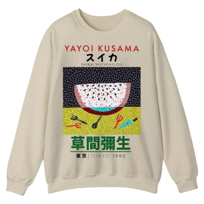 Watermelon Crew Neck Sweatshirt