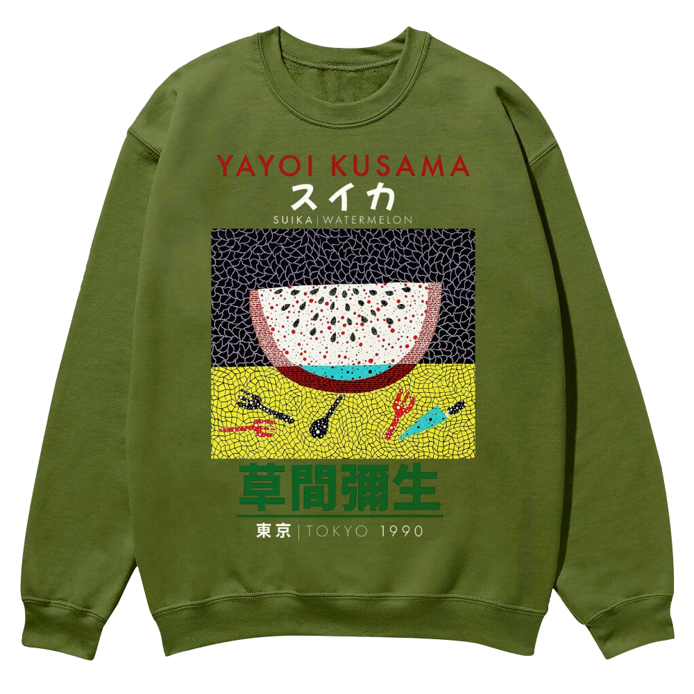 Watermelon Crew Neck Sweatshirt