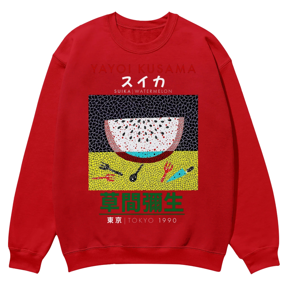 Watermelon Crew Neck Sweatshirt
