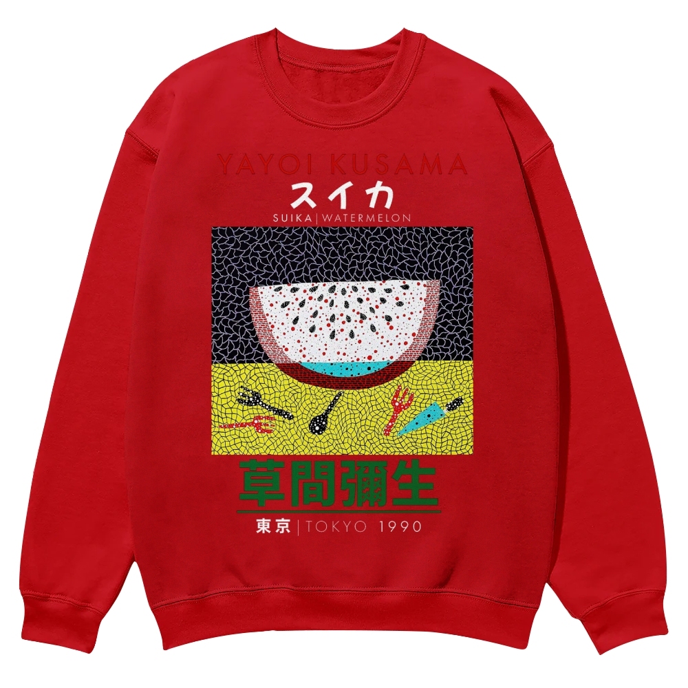 Watermelon Crew Neck Sweatshirt