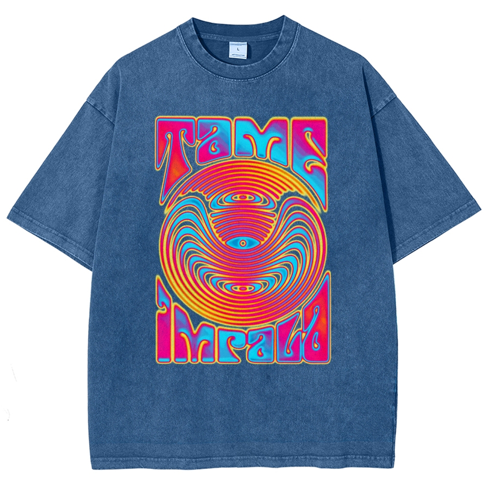 Vortex Unisex Fit Washed T-Shirt