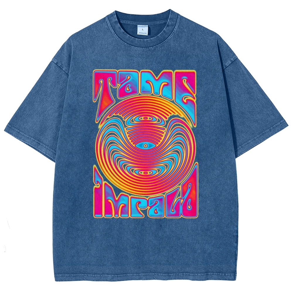 Vortex Unisex Fit Washed T-Shirt