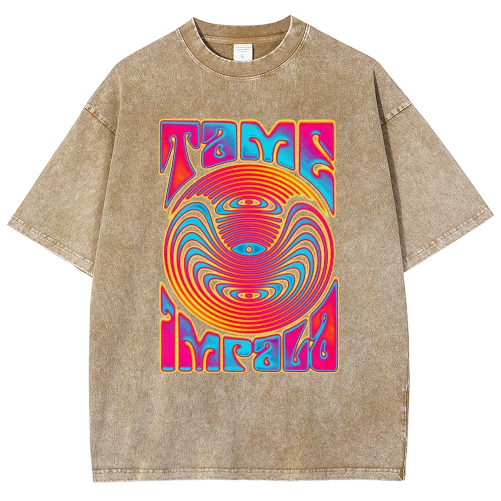 Vortex Unisex Fit Washed T-Shirt