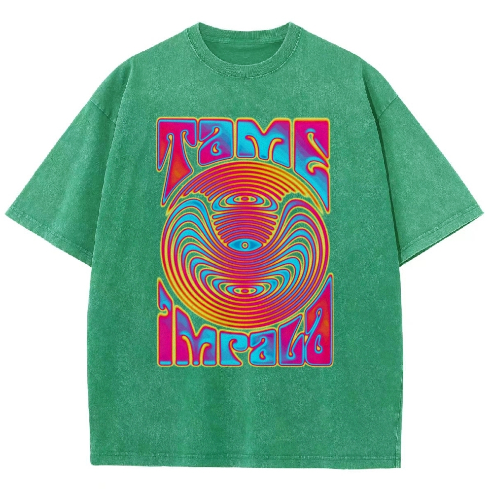 Vortex Unisex Fit Washed T-Shirt