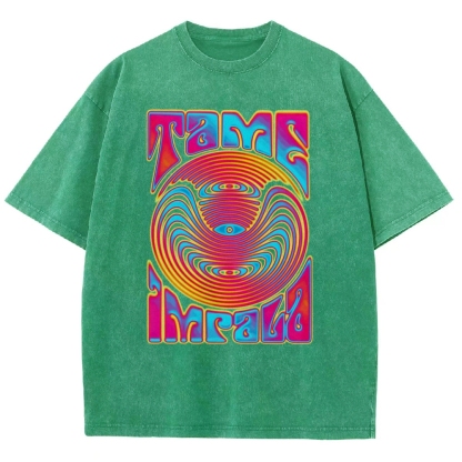 Vortex Unisex Fit Washed T-Shirt