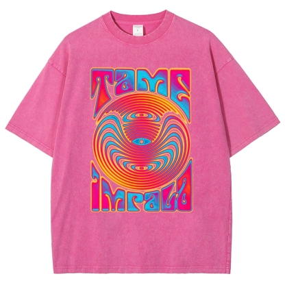 Vortex Unisex Fit Washed T-Shirt