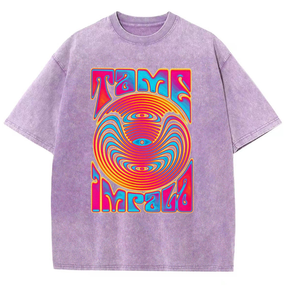 Vortex Unisex Fit Washed T-Shirt