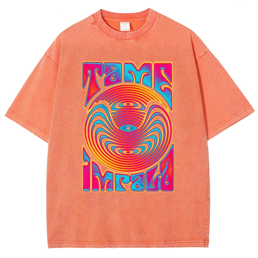 Vortex Unisex Fit Washed T-Shirt