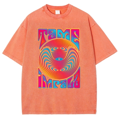 Vortex Unisex Fit Washed T-Shirt