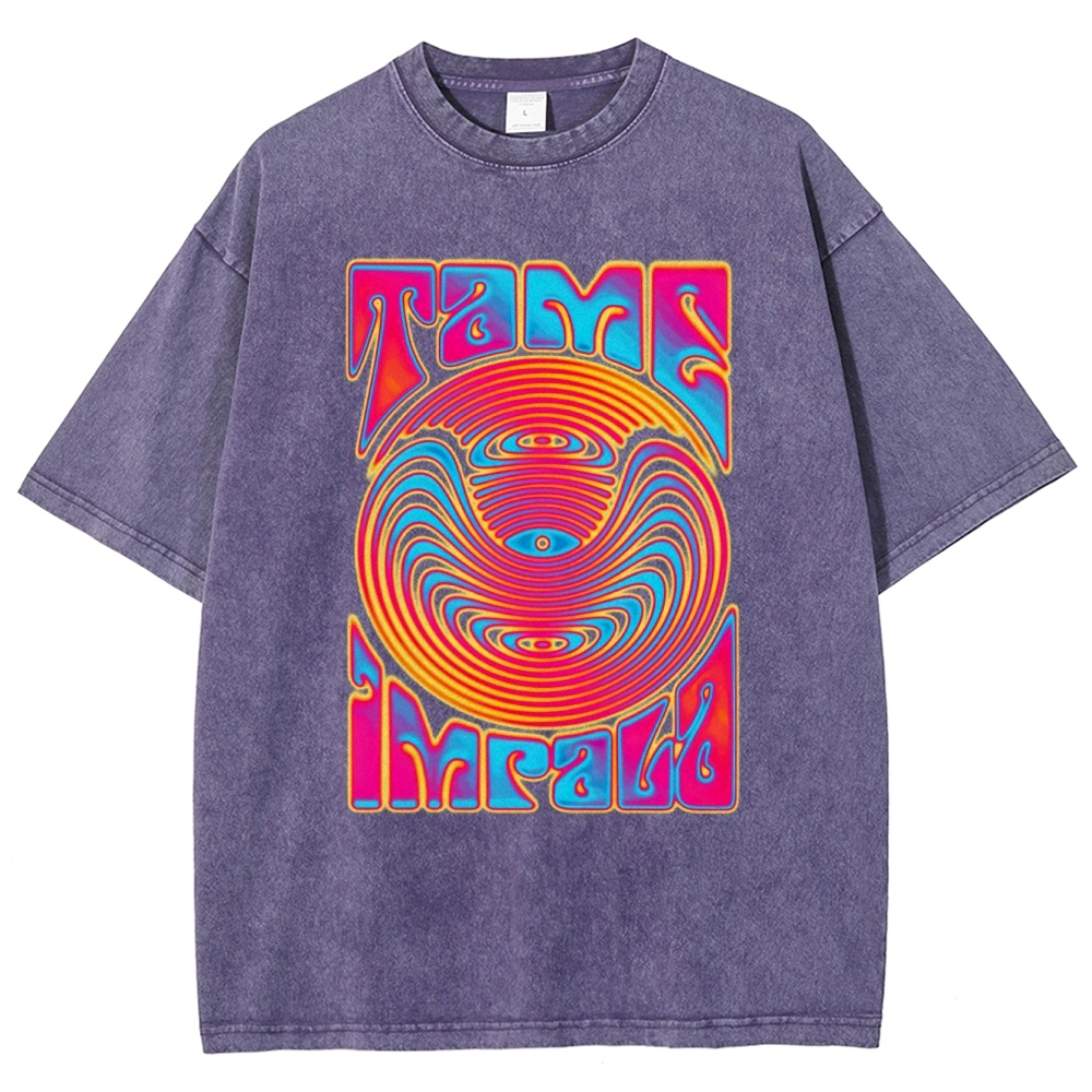 Vortex Unisex Fit Washed T-Shirt