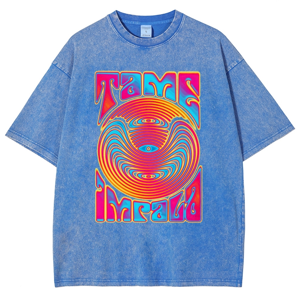 Vortex Unisex Fit Washed T-Shirt