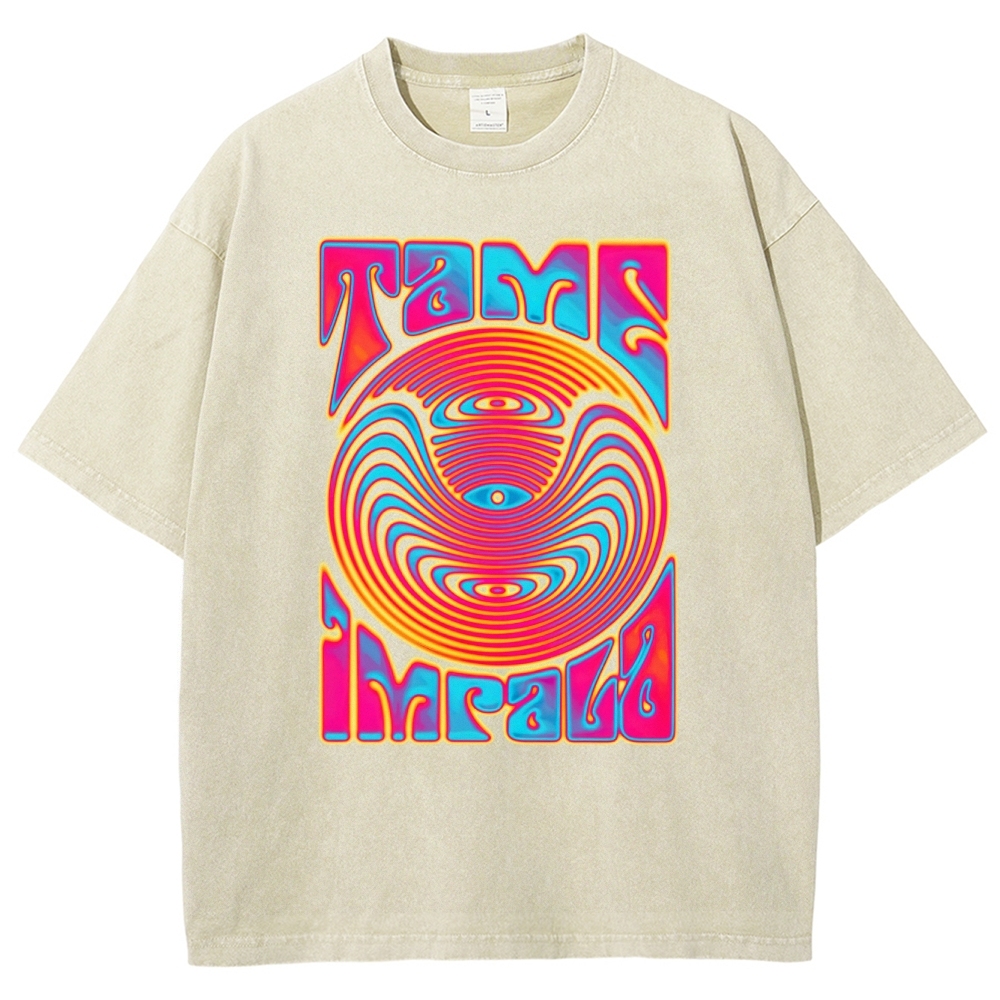 Vortex Unisex Fit Washed T-Shirt