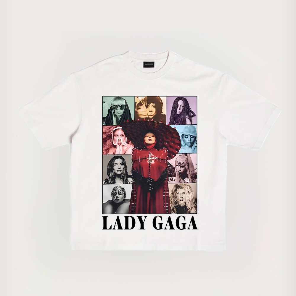 I love Gaga Solid Color T-shirt