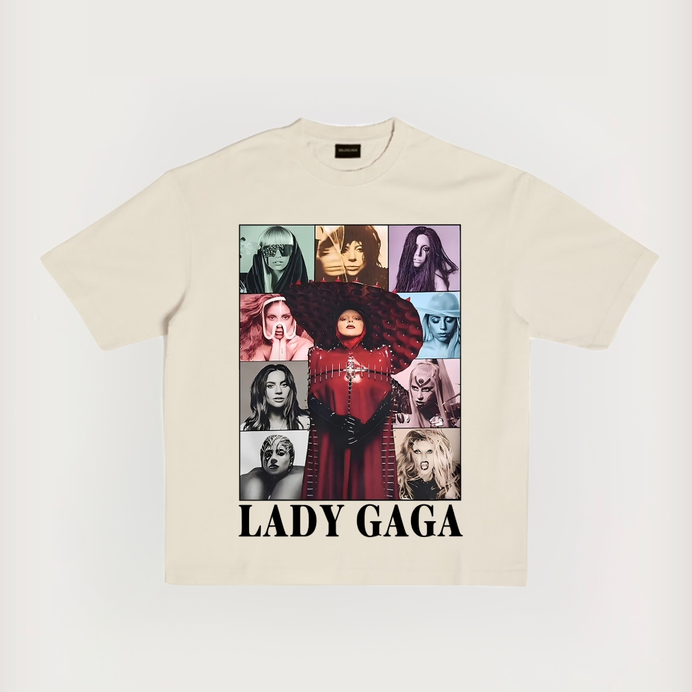 I love Gaga Solid Color T-shirt