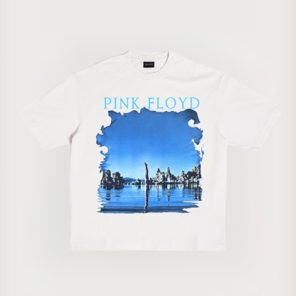 Pink Floyd Prints Cotton T-shirt