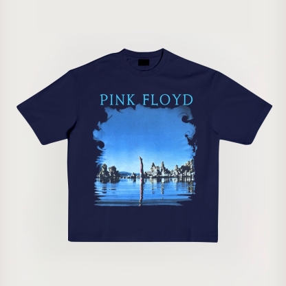 Pink Floyd Prints Cotton T-shirt
