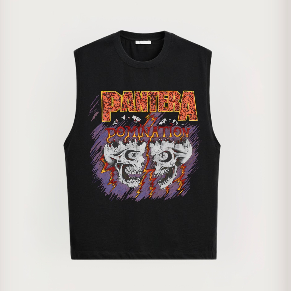 Vintage Rock Cotton Tank Top