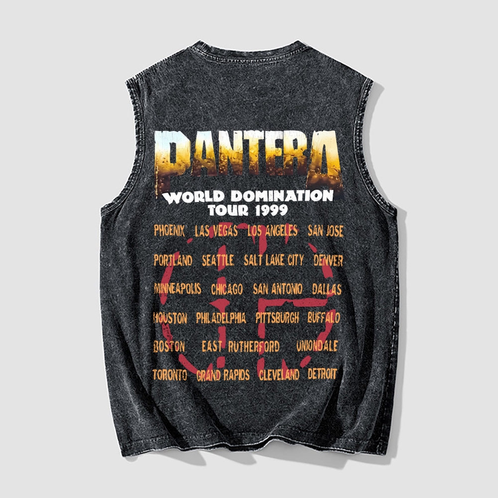 Vintage Rock Cotton Tank Top