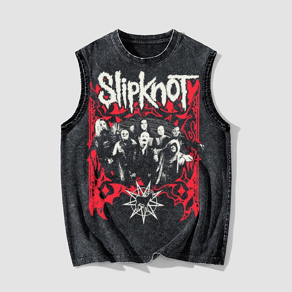 SLIPKNOT Solid Color Tank Top