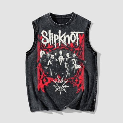 SLIPKNOT  Solid Color Tank Top