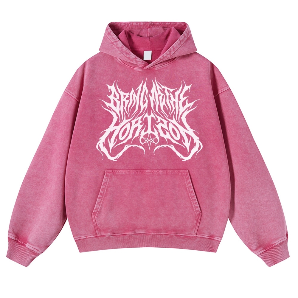 BMTH Unisex Fit Vintage Washed Hoodie