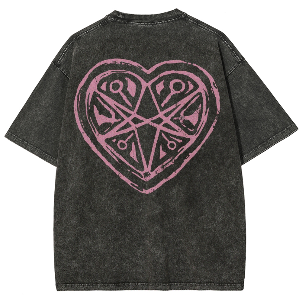 Unisex Fit “Bring Me The Horizo​​n” Washed T-Shirt