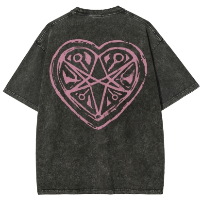 Unisex Fit “Bring Me The Horizo​​n” Washed T-Shirt