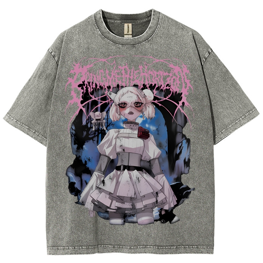 Unisex Fit “Bring Me The Horizo​​n” Washed T-Shirt