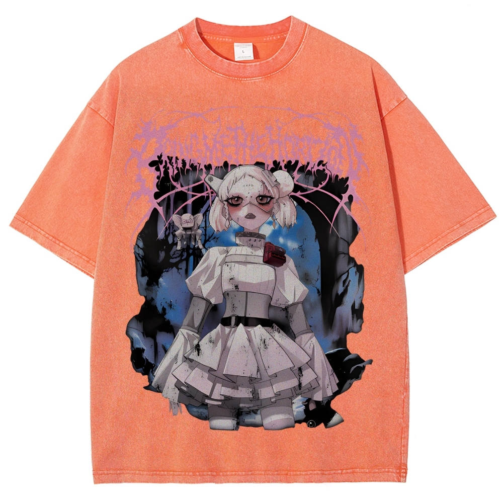 Unisex Fit “Bring Me The Horizo​​n” Washed T-Shirt