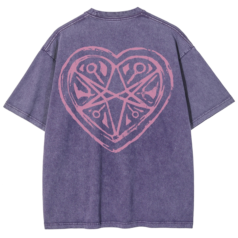 Unisex Fit “Bring Me The Horizo​​n” Washed T-Shirt